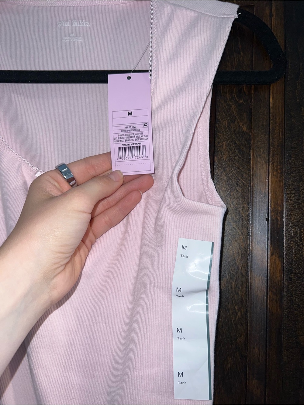 wild fable Light Pink Scoop Neck Tank - Picture 2 of 2